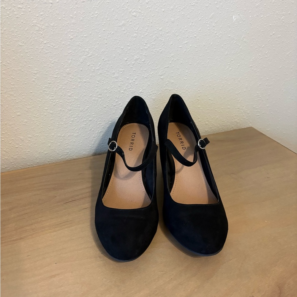 Torrid Black Mary Jane Heels